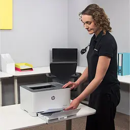 Принтер HP Color Laser 150nw (4ZB95A) - мініатюра 3