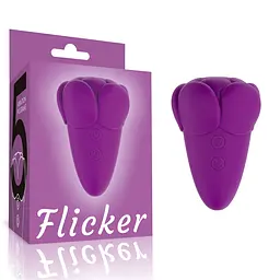 Вібратор для клітора Love Toy Flicker 9.7 см (фіолетовий) - мініатюра 2