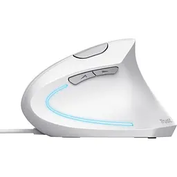Мишка Trust Verto Ergonomic USB White (25133) - мініатюра 4