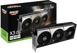 Відеокарта Inno3D RTX 5090 32Gb X3 OC (N50903-32D7X-17593928) (GDDR7, 512 bit, PCI-E v5.0 x16) - мініатюра 2