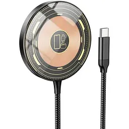Зарядка Qi HOCO Discovery Edition 3-in-1 magnetic wireless fast charger CW45