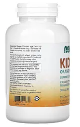 Kid Cal 100 жувальних таблеток добавка з кальцієм для дітей NOW Foods - мініатюра 3