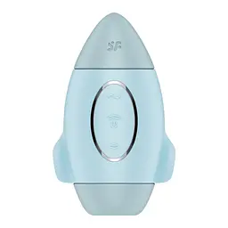 Стимулятор Satisfyer Mission Control Вакуумний, 10 см блакитний - мініатюра 2