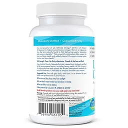 Жирні кислоти Ultimate Omega 2X with Vitamin D3, 60 міні капсул Nordic Naturals fit0019278 - мініатюра 3