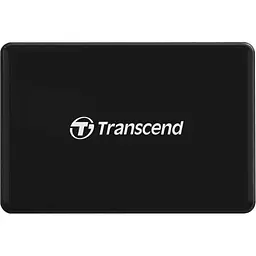 Зчитувач флеш-карт Transcend USB 3.1 Black (TS-RDF8K2) - мініатюра 2