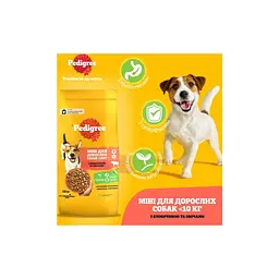 Сухий корм для собак Pedigree для малих порід з яловичиною та овочами 12 кг (5998749120910) - мініатюра 2