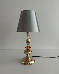 Настільна лампа Edlin PL2416-1T Vanessa E14 12x12W IP20 золота - мініатюра 2