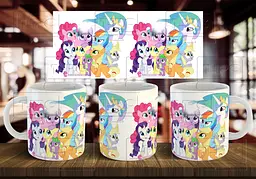 Чашка "My little pony" 330 мл Бірюзова