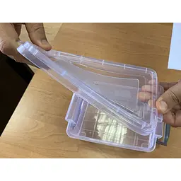 Контейнер Irak Plastik Hide прямокутний 10 л прозорий (00-00004653) - мініатюра 2