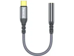 Адаптер-перехідник ColorWay USB Type-C to 3.5mm Grey (CW-AD-CJ)