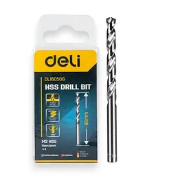 Свердло Hss D5 мм Deli EDL16050G