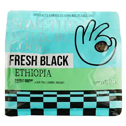 Кава в зернах Fresh Black Ethiopia 1 кг - мініатюра 2