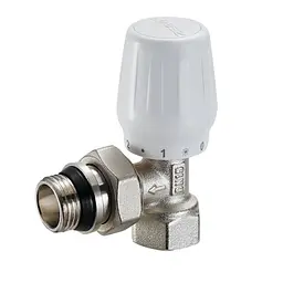Кран радіаторний Zegor QS-3461 верхній регуляційний кутовий 1/2” 30412