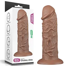 Реалістичний фалоімітатор King-Sized коричневий