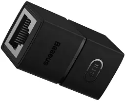 З'єднувач-конектор RJ45 Baseus AirJoy Series Network Cable Connector B00131100111-01 Black - мініатюра 6