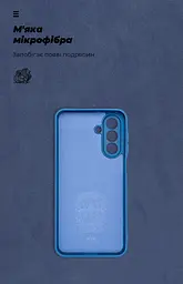 Чехол ArmorStandart ICON для Samsung A17 4G Camera cover Dark Blue (ARM86775) - мініатюра 4