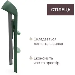 Стільчик для годування 3 в 1 Chicco Crescendo Up зелений (87046.87) - мініатюра 7