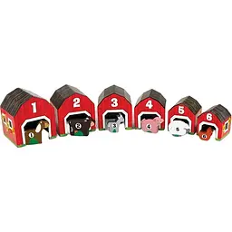 Набір блоків-сараїв з тваринами Melissa&Doug (MD12434)
