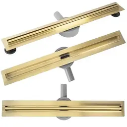 Трап для душу Rea Neox 60 Slim Pro brushed gold REA-G2713