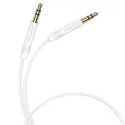 Аудіокабель Borofone BL16 Clear sound 3.5 мм/1 м білий - мініатюра 4