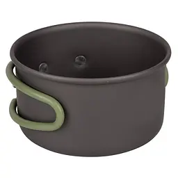 Набір посуду Bo-Camp Explorer 2 Pieces Hard Anodized Anthracite/Green (2200240), Сірий - мініатюра 6