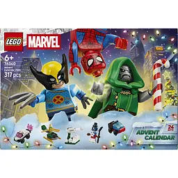 Конструктор LEGO Super Heroes Marvel Адвент-календар 2026 317 ел. (76340)