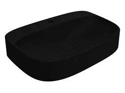 Умивальник Miraggio Lifou mirastone black Чорний матовий 0000991 - мініатюра 2