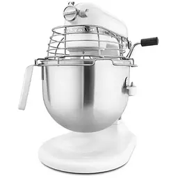 Планетарний міксер KitchenAid Professional 6.9 л білий (5KSM7990XEWH) - мініатюра 2