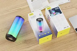 Акустична система Foneng BL15 Full Screen Colorful Bluetooth Speaker (BL15-BS-FSC) - мініатюра 2
