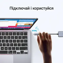 USB-хаб UGREEN CM219 концентратор з підключенням USB-C на 4 порти USB-A 3.0 передавання даних до 5 Гбіт/с з портом USB-C лише для додаткового живлення периферії для енергоємної периферії потрібен зарядний пристрій із підключенням до порту живлення USB-C Plug & Play для Windows macOS Linux для Android-пристроїв із USB-C та підтримкою OTG із захистом від перенапруги надструму та короткого замикання зі світлодіодним індикатором із вбудованим кабелем 0,15 м космічний сірий (70336) - мініатюра 7