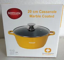 Каструля Bohmann BH 7320 MRB-YL 20см 2.2л - мініатюра 4