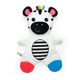 Игрушка мягкая Baby Einstein Zen the Zebra, грызунок (12490)