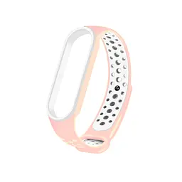 Ремінець Nike Sport Mi Band 5/6 Light Pink White ( 7 )
