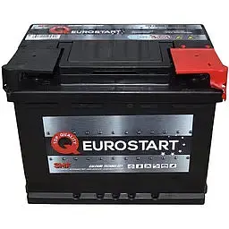 Автомобільний акумулятор EUROSTART 6СТ-60Ah АзЕ 550A (EN) 560059055