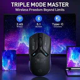 Миша Inphic IN10P Black [171271] - мініатюра 2