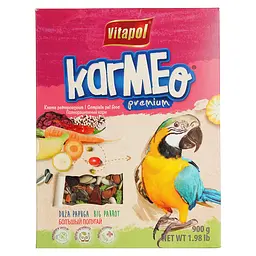 Корм для великих папуг Vitapol Karmeo 900 г - мініатюра 2