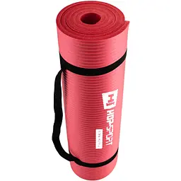 Мат для фітнесу та йоги Hop-Sport HS-N010GM 1см червоний - мініатюра 6