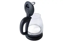 Електрочайник скляний Maestro MR-055-Black 1.0л 1100 Вт чорний - мініатюра 2