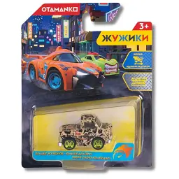 Машинка OTAMANKO Жужики Анімалізм Чорно-білий - мініатюра 5
