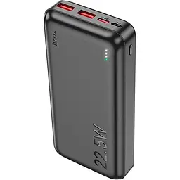 Зовнішній акумулятор Hoco J101A Astute 20000mAh 22.5W Black [101152] - мініатюра 1