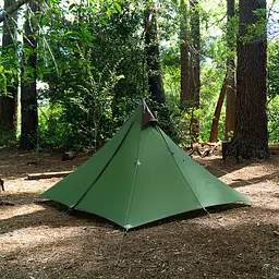 Намет Naturehike NH17T030-L надлегкий із гострою верхівкою темний зелений - мініатюра 7