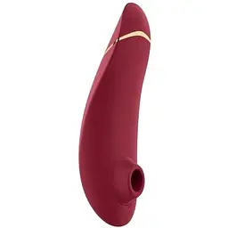 Вакуумний кліторальний стимулятор Womanizer Premium 2 Bordeaux - мініатюра 1