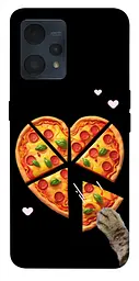 Чохол Demsky Pizza Love Cat для Realme 9 4G / 9 Pro+