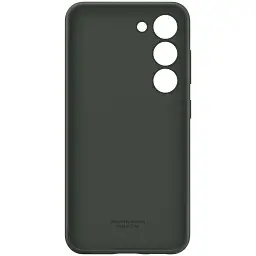 Чохол-накладка Samsung Silicone Cover для Samsung Galaxy S23 SM-S911 Khaki (EF-PS911TGEGRU) - мініатюра 4