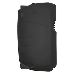 Портативная колонка BIG TORNADO 300W, два радио микрофона, караоке - мініатюра 4