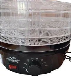 Сушарка для овочів та фруктів Monte MT-1661 [90898] - мініатюра 3