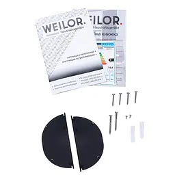 Витяжка телескопічна WEILOR PTS 9265 WH 1300 LED Strip - мініатюра 14