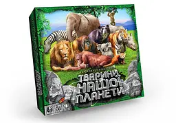 Настільна гра-вікторина Тварини нашої планети DANKO TOYS (G-JNP-01U) (2000902558041) shop (2000902558041)