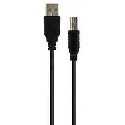 Кабель для принтера USB 2.0 AM/BM 3.0 m Vinga (VCPDCAMBM3.0BK) - мініатюра 3