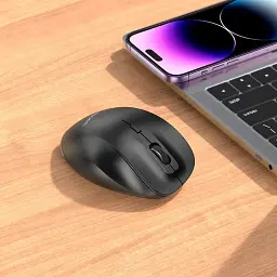 Бездротова миша Hoco GM24 Mystic Six-Button Dual-Mode Business Wireless Mouse Black - мініатюра 8